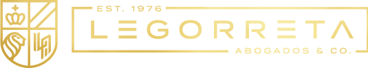 Logotipo Legorreta Abogados Dorado Legorreta Abogados Gold Brand